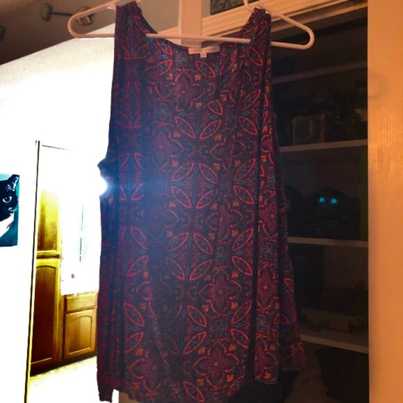 Your Story Sleeveless Multicolored Tank Top - Picture 1 of 2